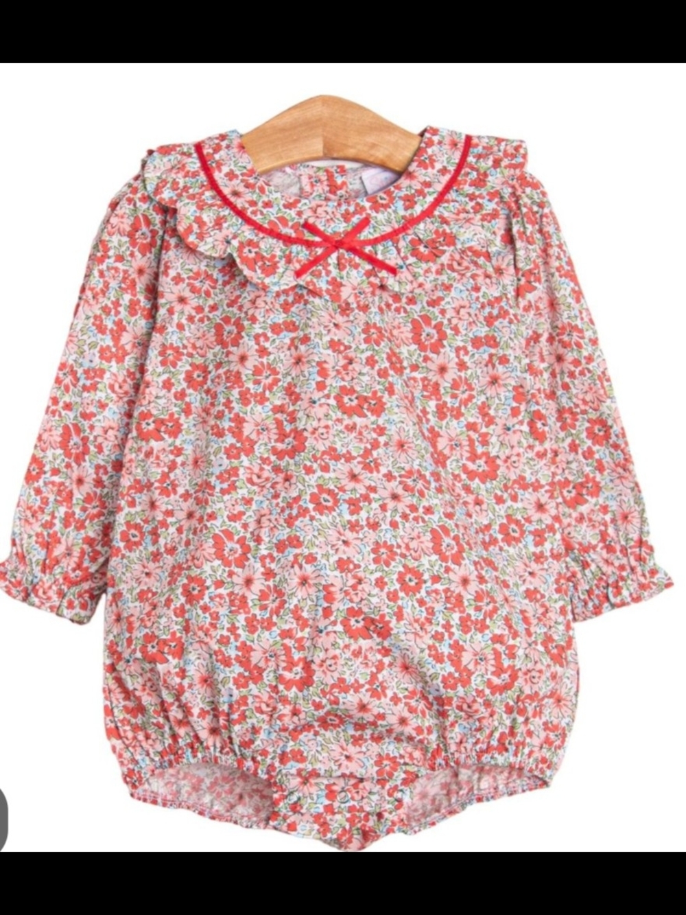 Stitchy Fish Floral Bubble 2T
